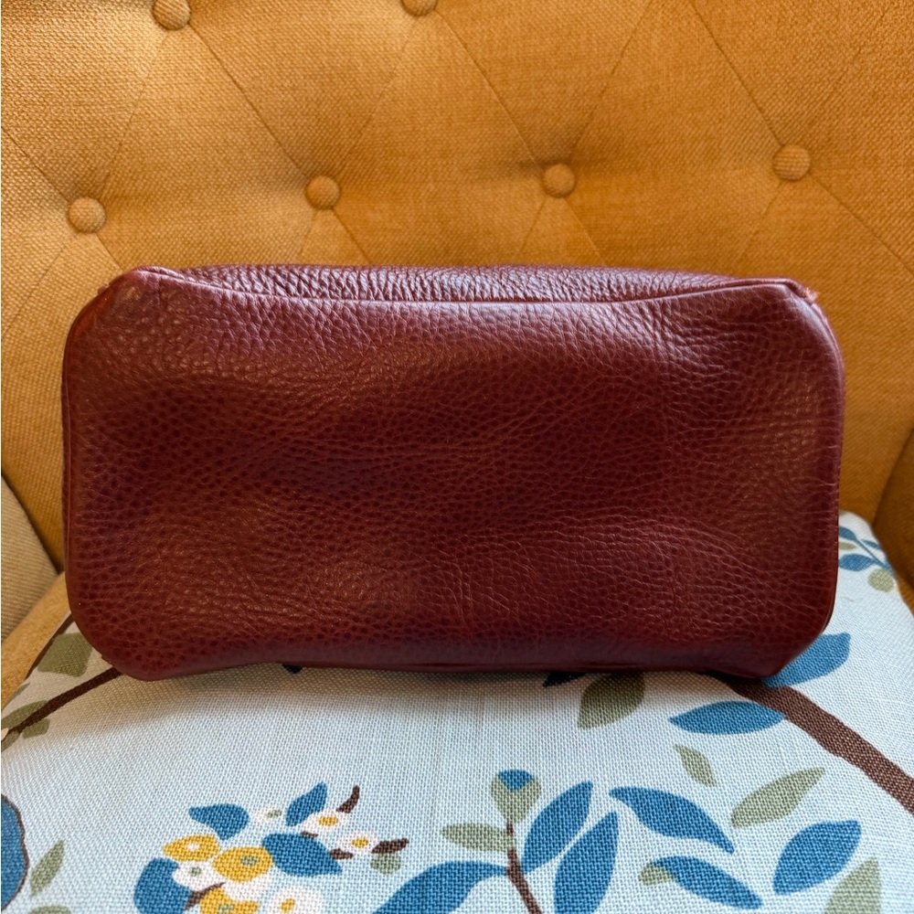 EUC Portland Leather Nutmeg Butterfly Bucket Bag - Picture 3 of 7